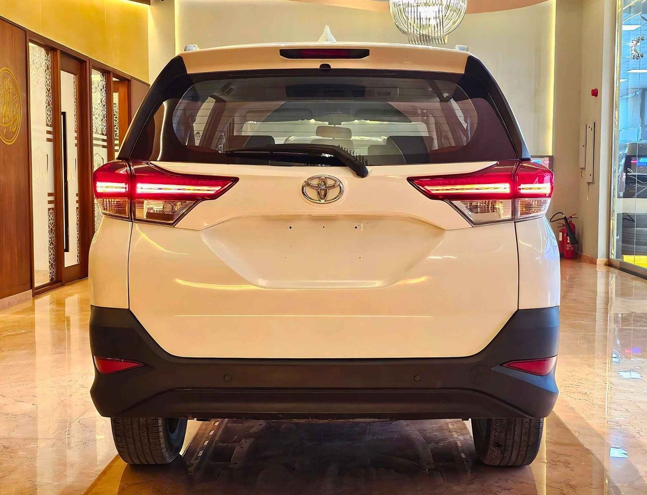 Toyota Rush EX GCC/ 7 SEATS/ LOW MILEAGE/ LOT# 13216