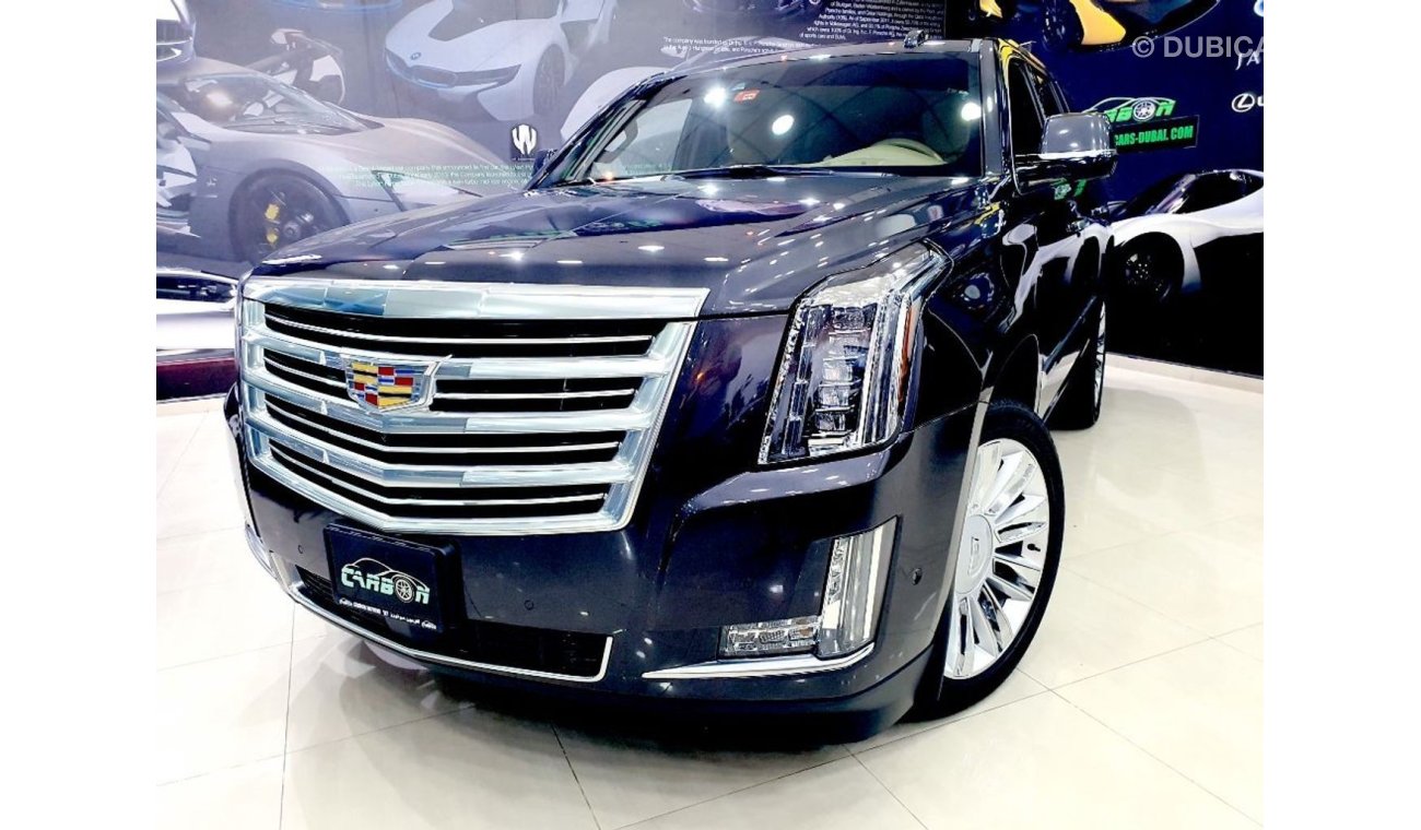 Cadillac Escalade PLATINUM - 2018 - GCC - UNDER WARRANT- ( 3,700 AED PER MONTH ) Y -