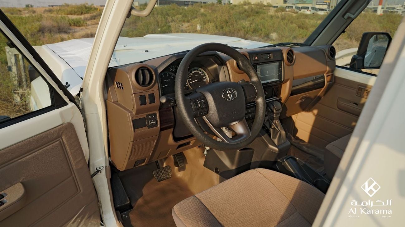 Toyota Land Cruiser 70 78 - 4.0L Hard Top Petrol Engine with Automatic Gears - Power window and mirror - GCC
