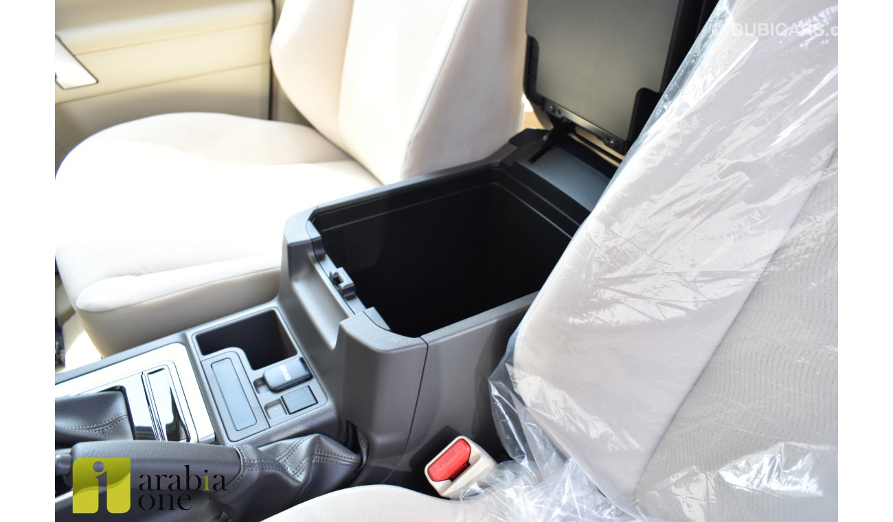 تويوتا برادو - TX - 2.7L - STANDARD OPTION with FABRIC SEATS (SPARE BACK DOOR)