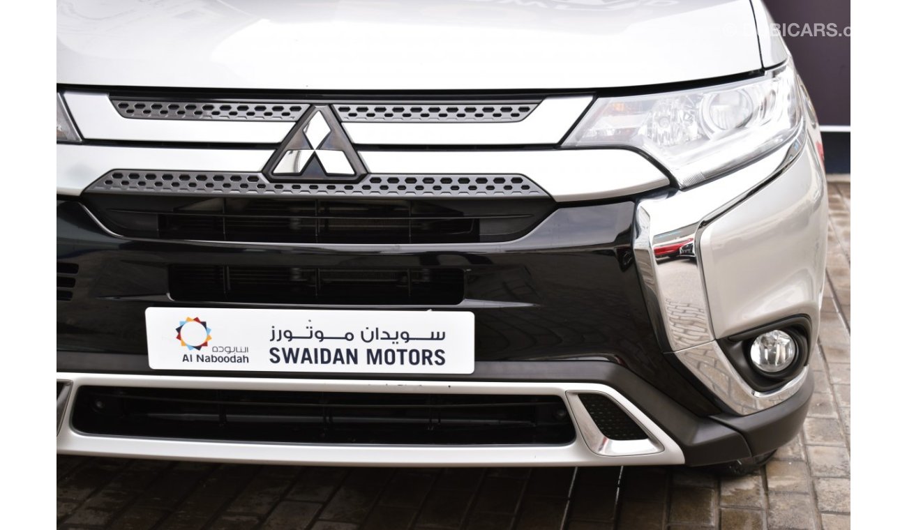 Mitsubishi Outlander AED 1119 PM | 2.4L GLX 7STR 2020 GCC DEALER WARRANTY