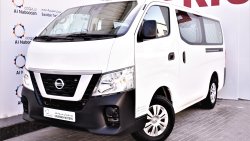 نيسان أورفان DEALER WARRANTY 2.5L MANUAL 6 SEATER VAN 2018 GCC SPECS