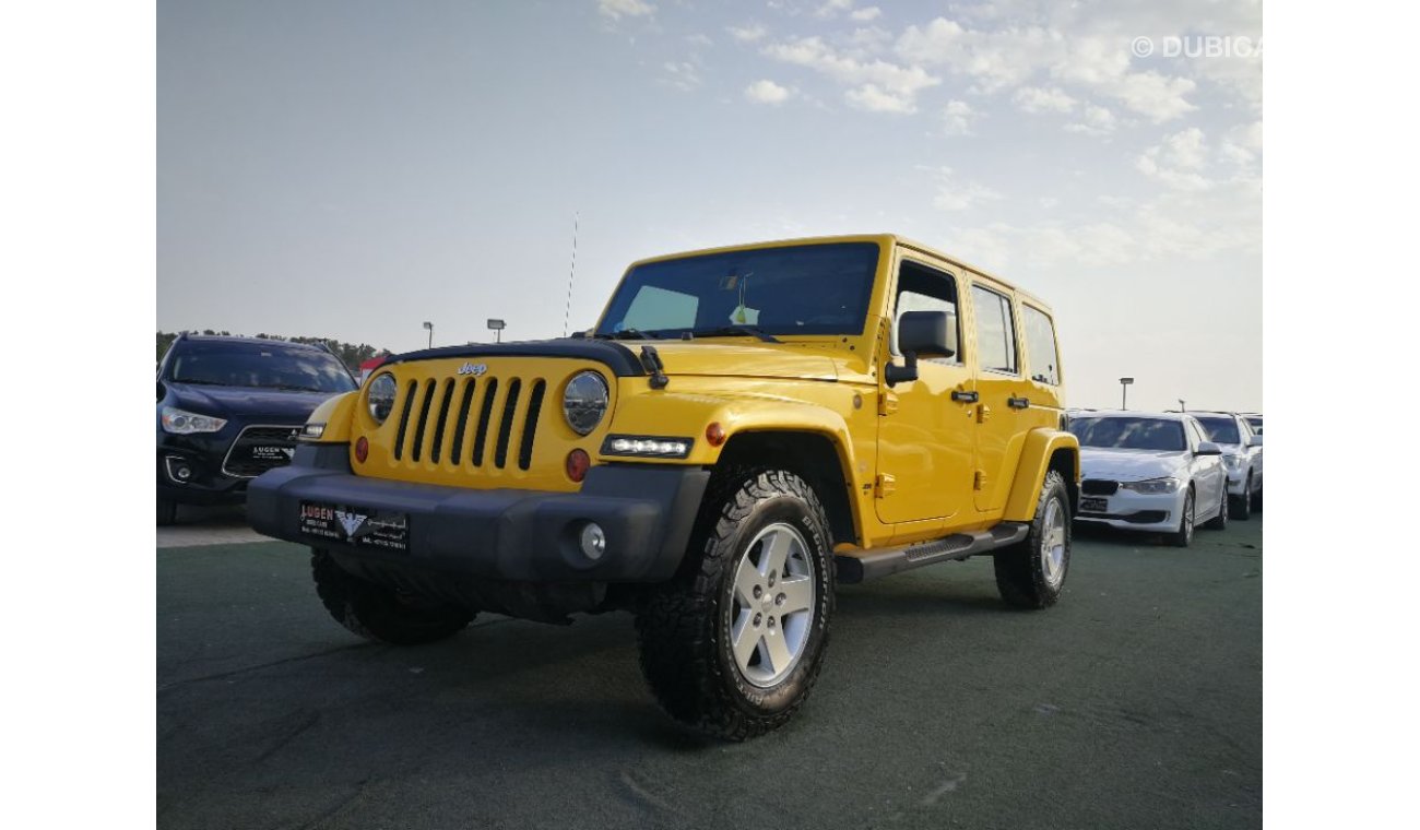 Jeep Wrangler Jeep wrangler unlimited Sahara 2011 GCC