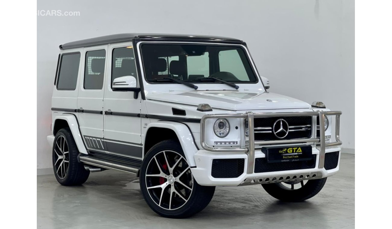 Mercedes-Benz G 63 AMG 2017 Mercedes G63 AMG(463 Edition), Full Service History, Warranty, GCC