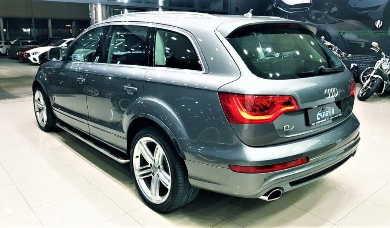 Audi Q7 AUDI Q7 2014 MODEL GCC CAR IN AMAZING CONDITION LOW MILEAGE ONLY 77K KM AND ORIGINAL PAINT