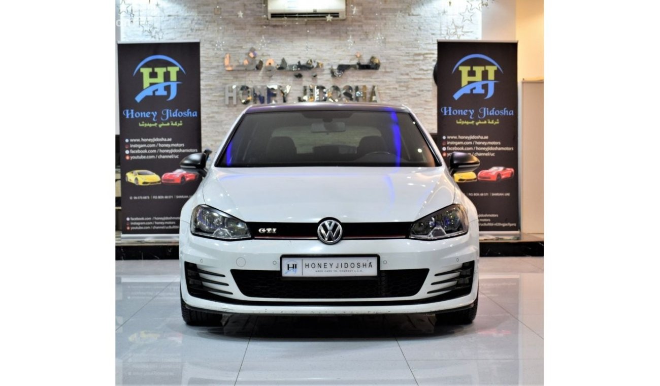 فولكس واجن جولف EXCELLENT DEAL for our Volkswagen GTi 2015 Model!! in White Color! GCC Specs