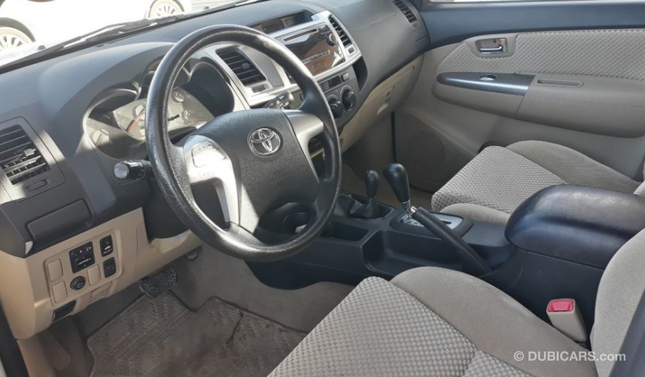 Toyota Fortuner 2015 Model Gulf specs  4 cylinders  4x4 low mileage  automatic gear