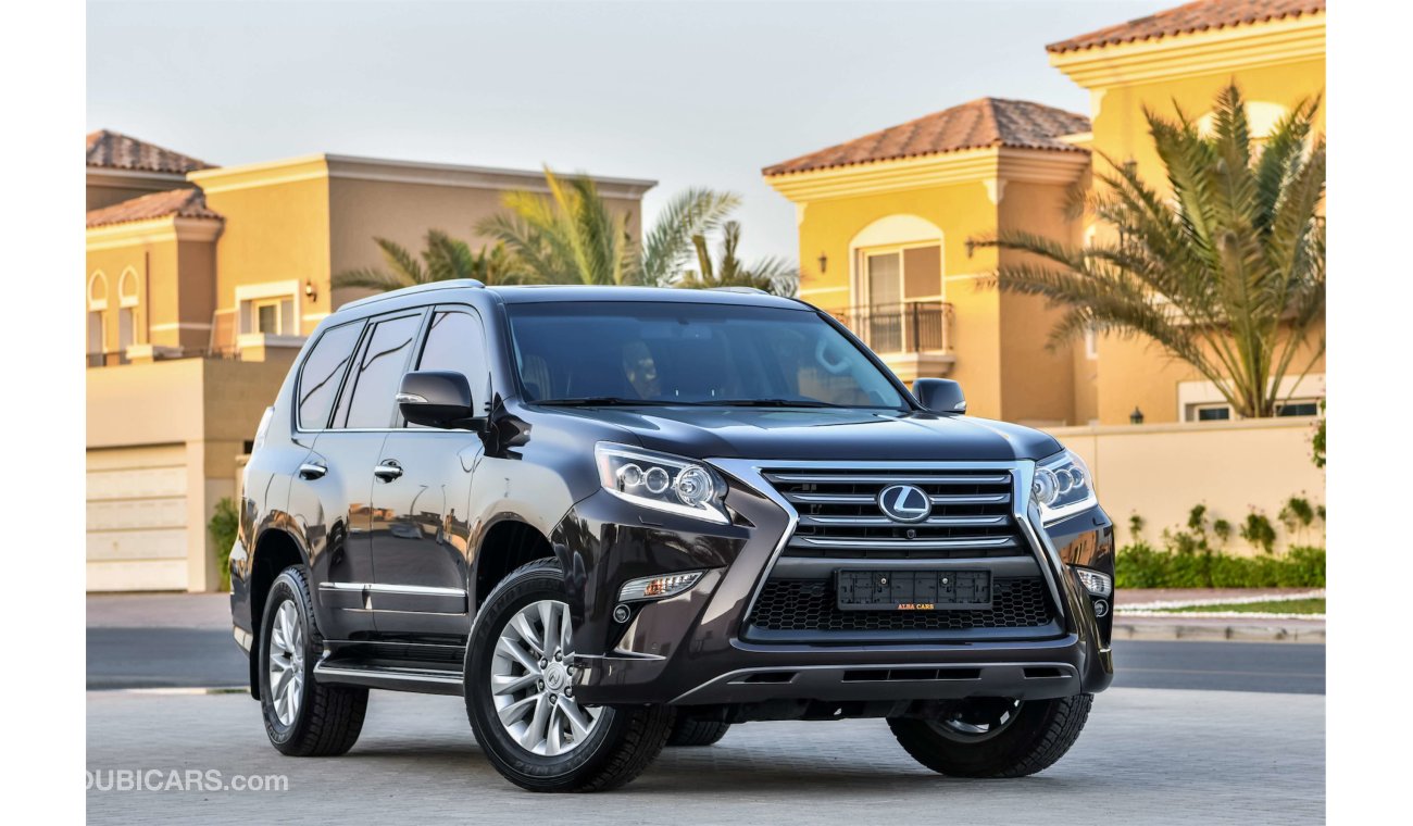 Lexus GX460 4.6L V8 4WD - 2016 - Ultra Low Mileage! - AED 3,309 PM - 0% Downpayment