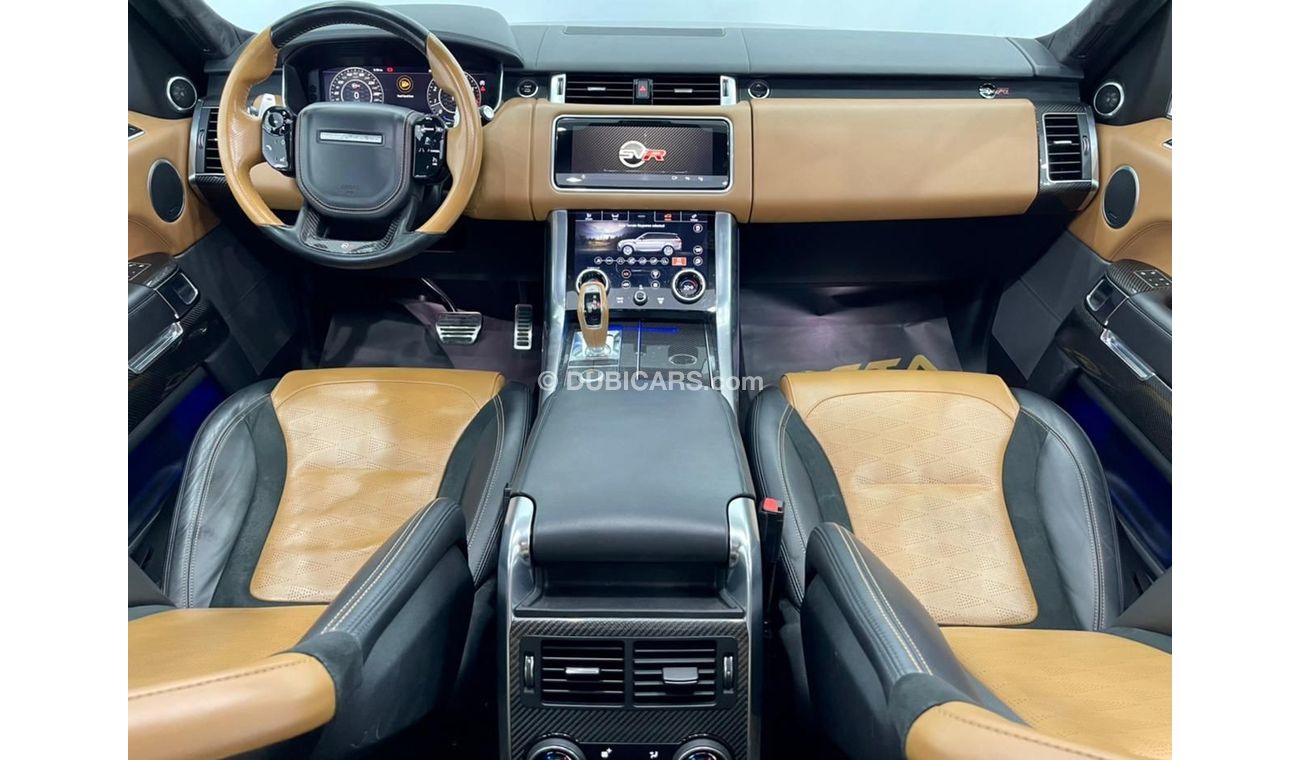 Land Rover Range Rover Sport 2018 Range Rover Sport SVR Full Carbon Fiber, October 2023 Range Rover Warranty-Service History, GCC