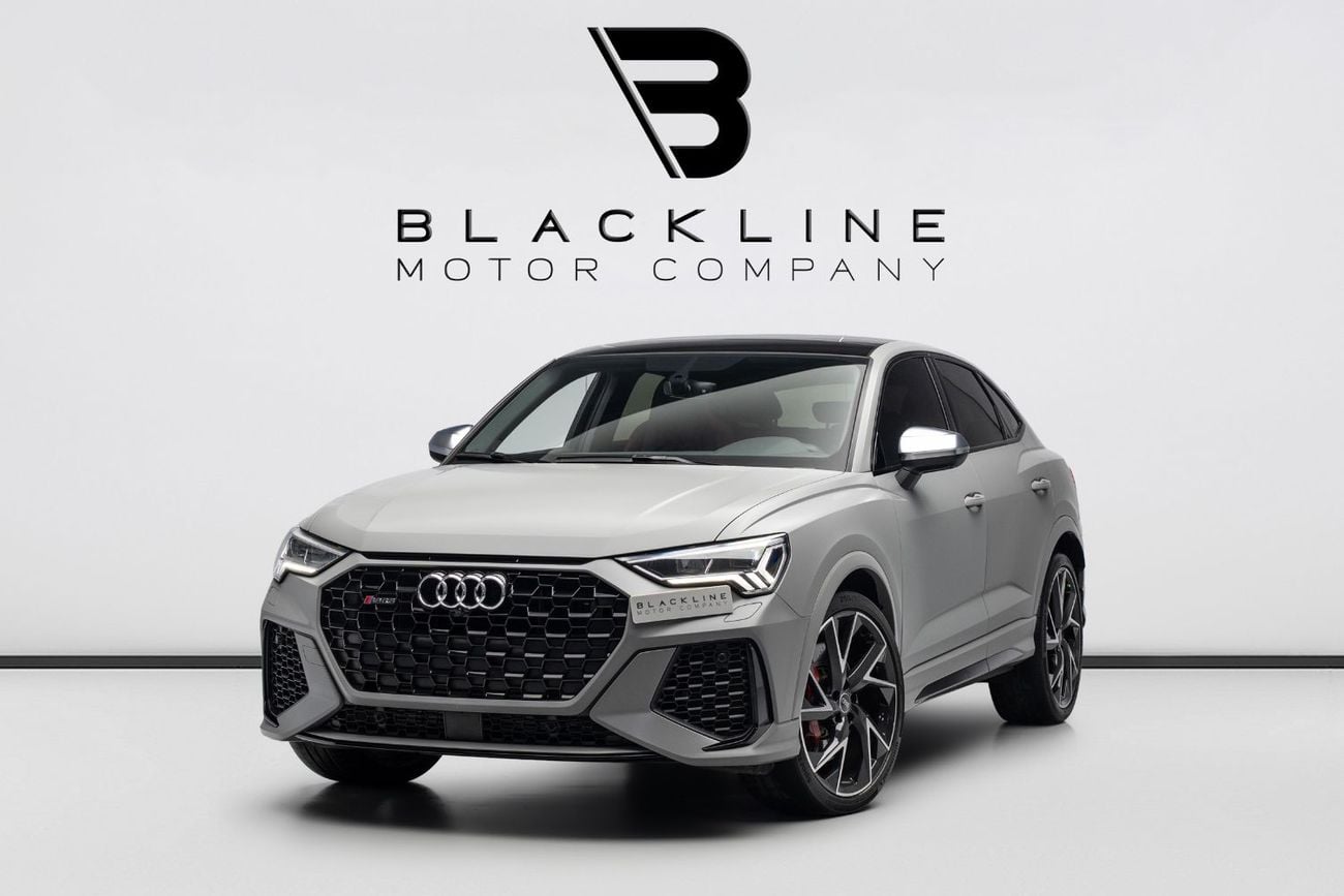 أودي RSQ3 STD BUY NOW, PAY 2027 | THE BLACKLINE STANDARD | August 2027 Audi Warranty + Service Contract, GCC
