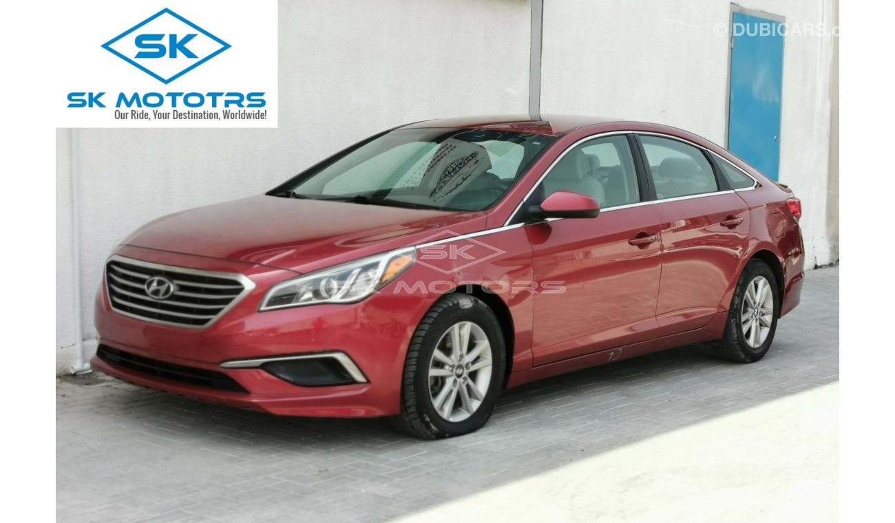 Hyundai Sonata 2.4L, 16" Rims, LED Headlights, Rear Camera, Bluetooth, Fabric Seats, Dual Airbags (LOT # 358)