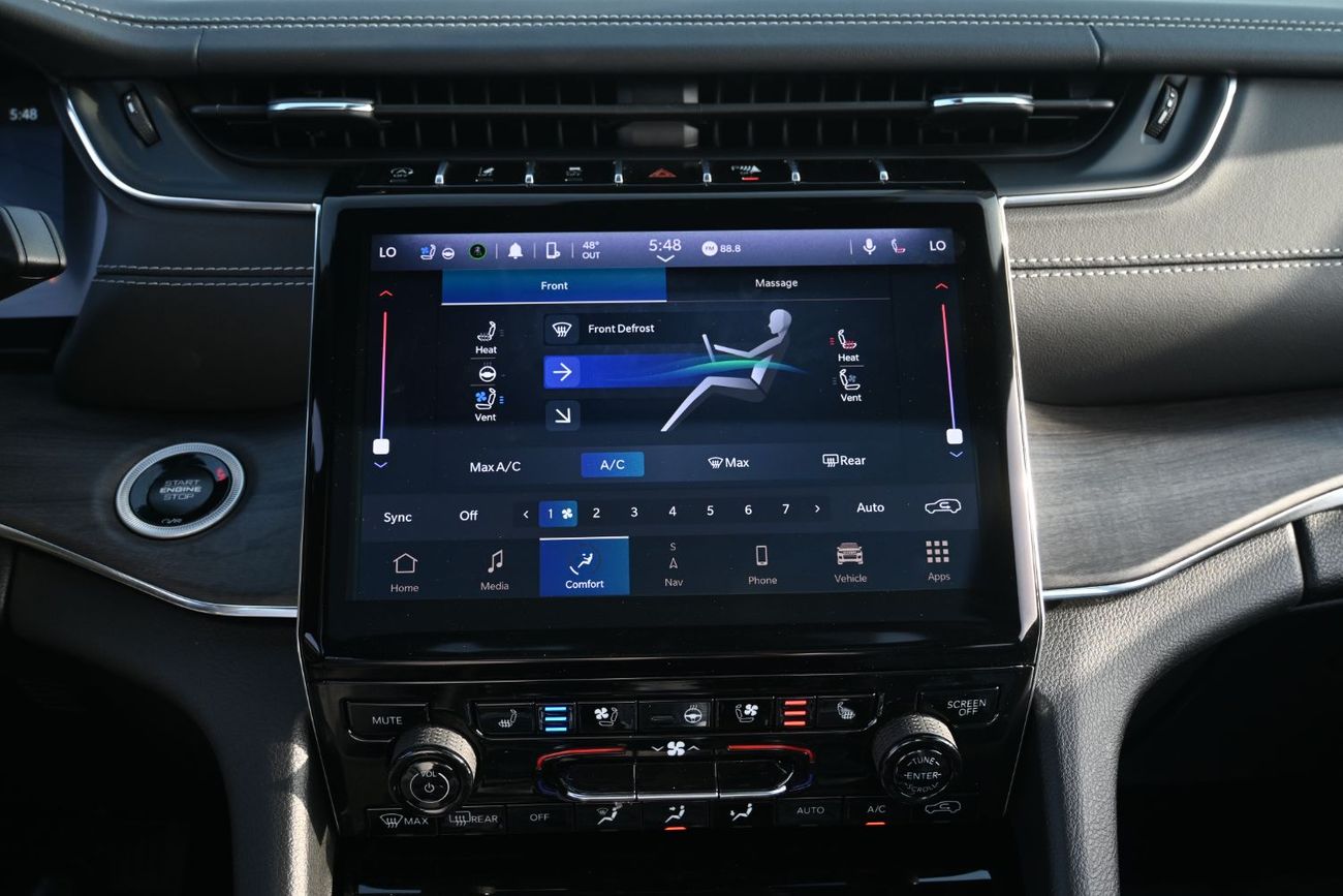 جيب جراند شيروكي 2024 JEEP Grand Cherokee Overland 3.6L V6 4WD Petrol