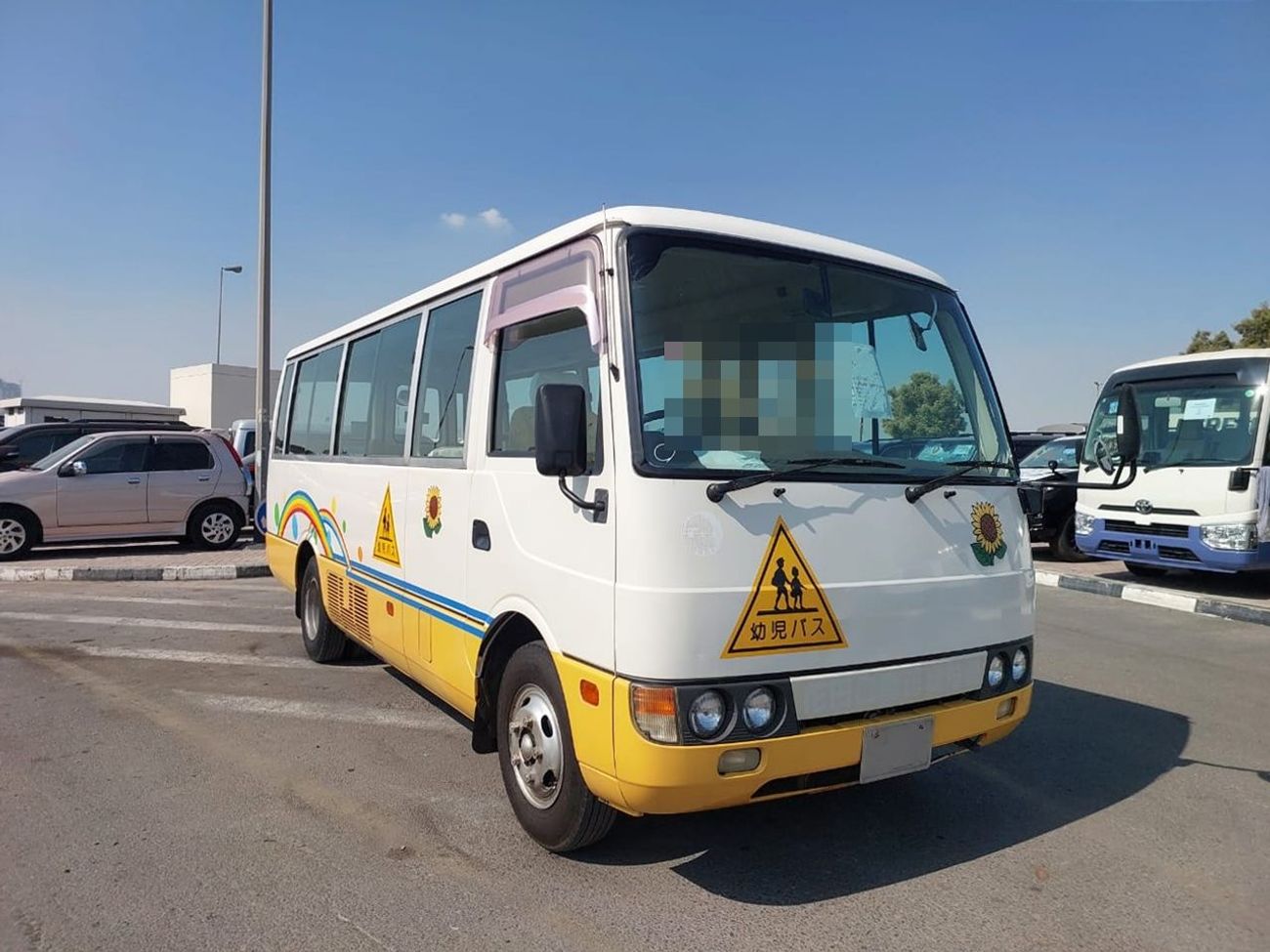 Mitsubishi Rosa MITSUBISHI ROSA BUS RHD 2004 MODEL 4.2L DIESEL MANUAL(PM00676)