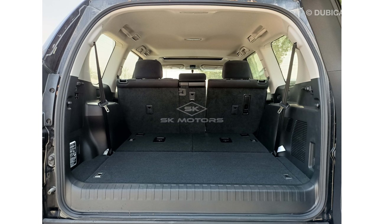 Toyota Prado 2.7L, 18" Rims, DRL LED Headlights, Fabric Seats, Bluetooth, Sunroof, Auto A/C (CODE # LCTXL12)