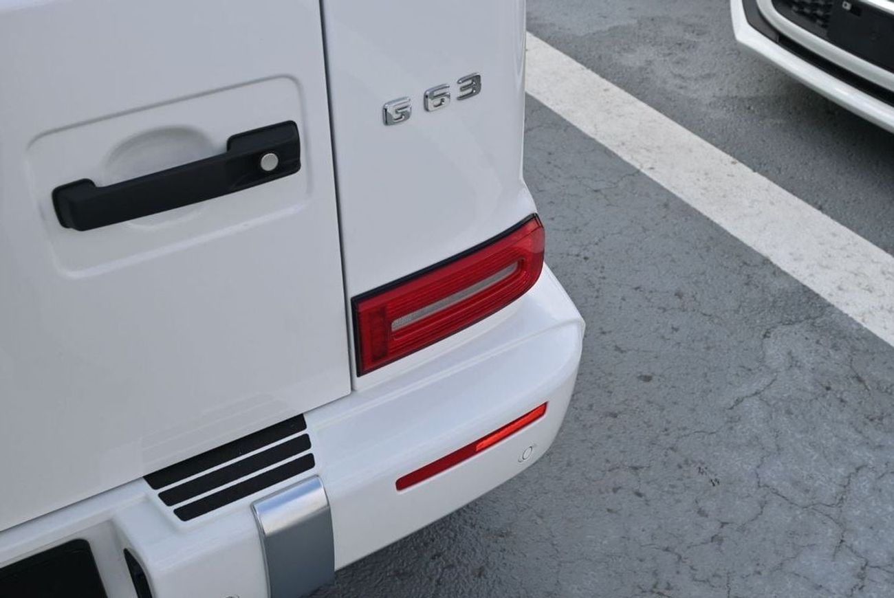 Mercedes-Benz G 63 AMG Mercedes AMG G63 4.0-litre Twin-Turbocharged V8 Petrol, Model 2024 Color White