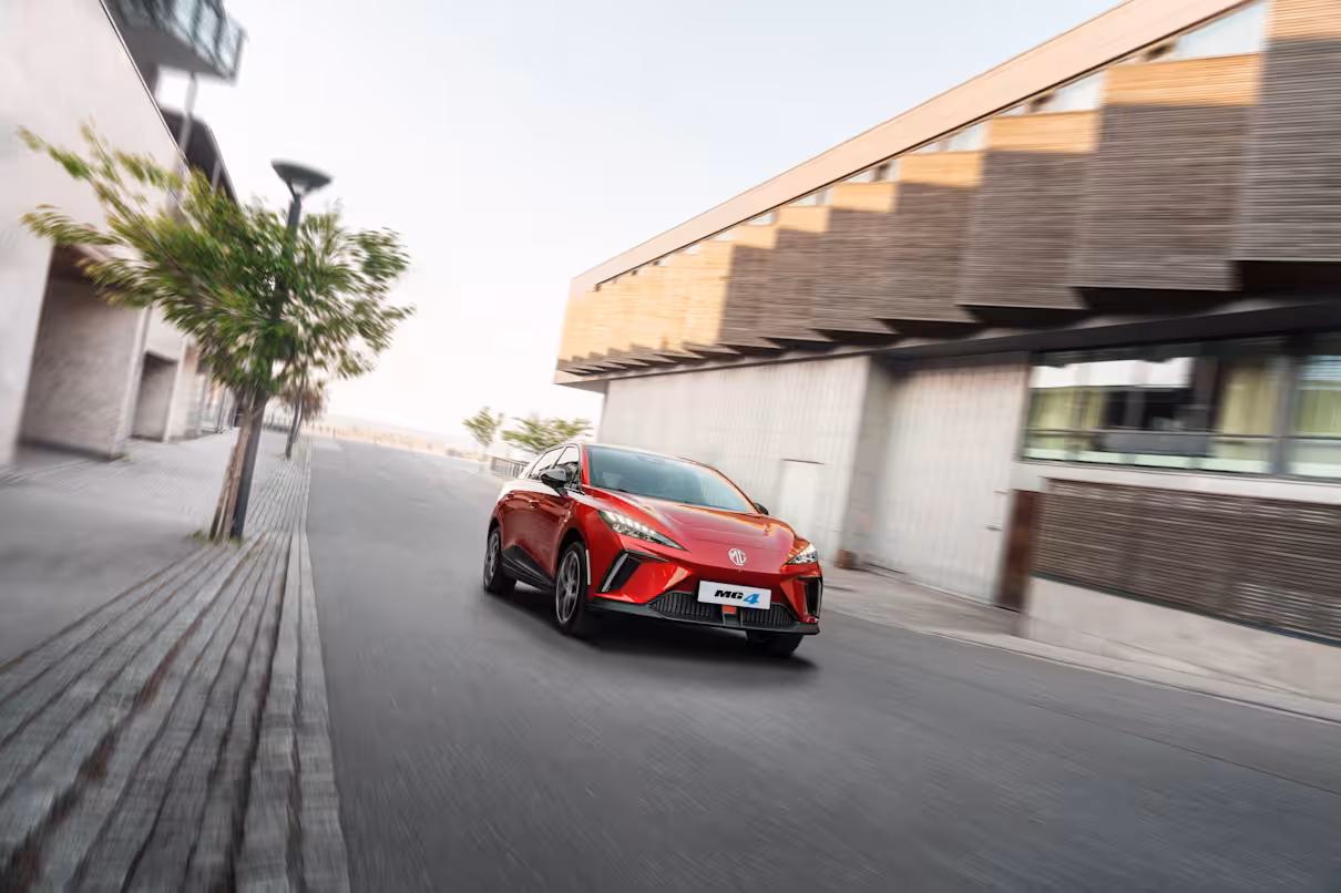 MG 4 EV exterior - Front Right