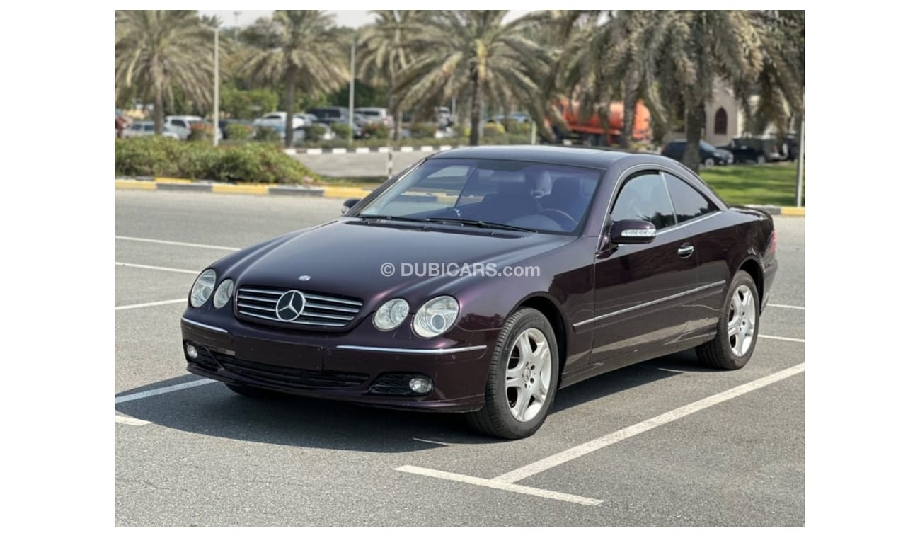 مرسيدس بنز CL 500 موديل 2003 خليجي مالك واحد من الوكاله