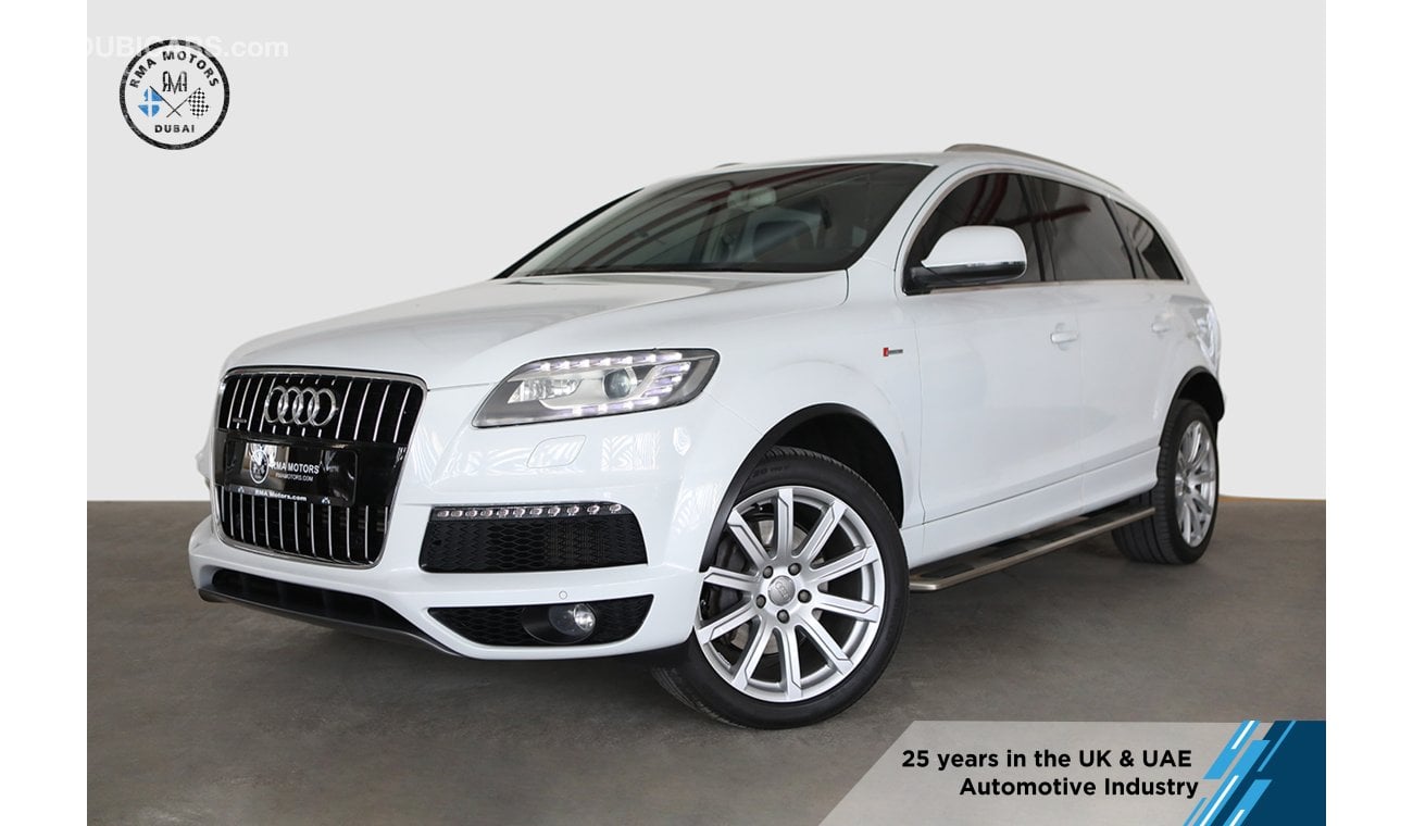 Audi Q7 2014  S Line Supercharged 333hp (7 Seater)