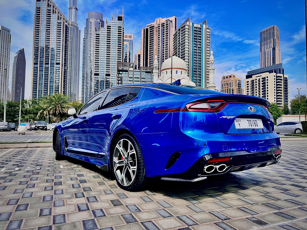 Kia Stinger GT V6 3.3 twin turbo RWD