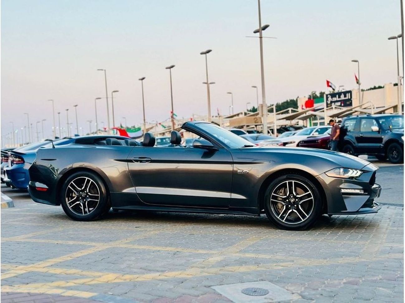 فورد موستانج GT Premium Convertible | Monthly AED 1680/- | 0% DP | Fog Lights | Paddle Shifters | # 18568