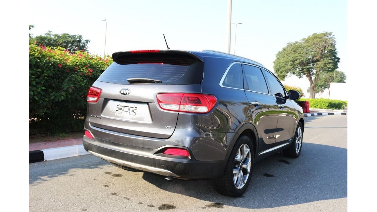 كيا سورينتو EX اعلى كيا سورينتو 2016 خليجي غل اوبشن 6 سيلندر صبغ وكاله