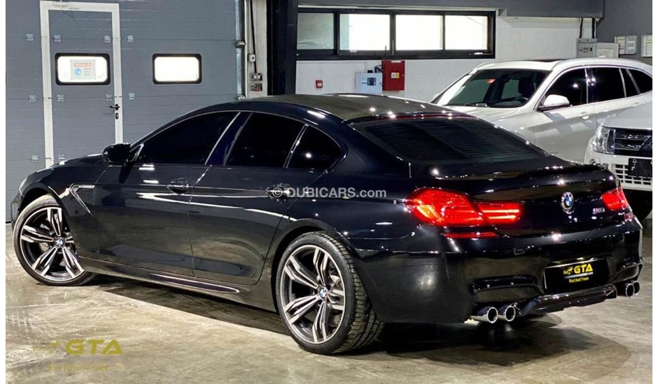 BMW M6 2016 BMW M6 Gran Coupe LCI Facelift, Warranty, Full BMW Service History, Fully Loaded, GCC