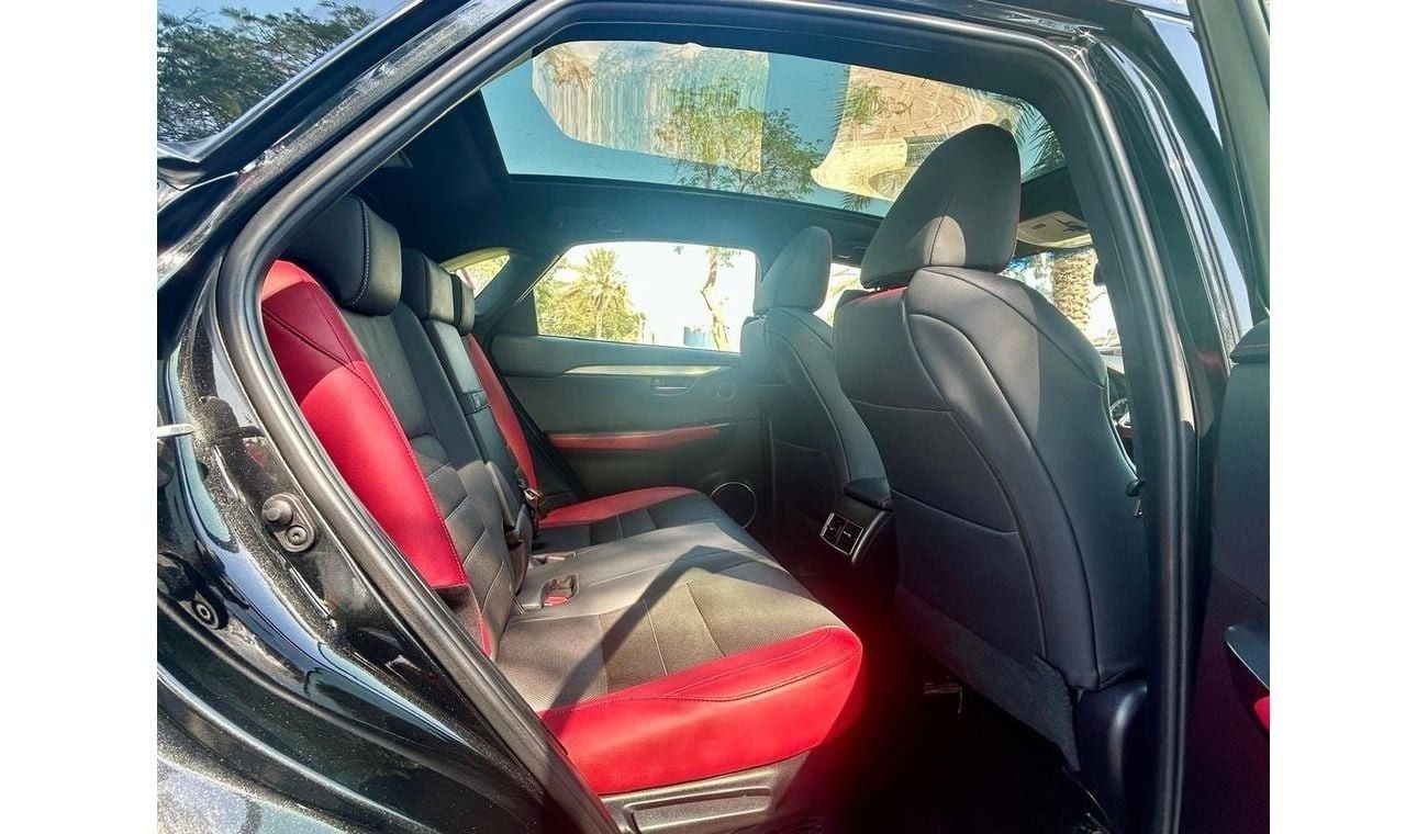 لكزس NX 300 F Sport Platinum 2.0L LEXUS NX300 F-SPORT 2018 GCC LOW MILEAGE SINGLE OWNER IN MINT CONDITION