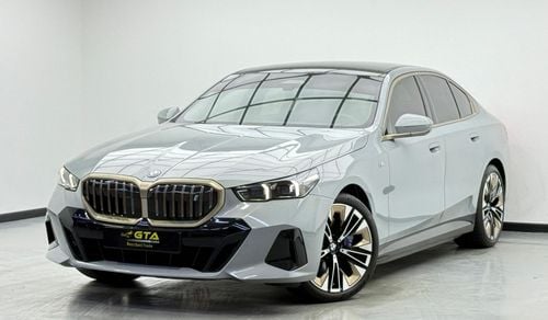 BMW i5 2024 BMW i5 eDrive40 M-Sport, 2028 BMW Warranty + Service Contract Warranty, BMW FSH, GCC