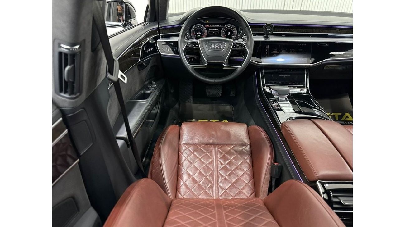 أودي A8 L 60 TFSI quattro 2019 Audi A8L S-Line 60TFSI Quattro, October 2025 Audi Warranty, Full Audi Service