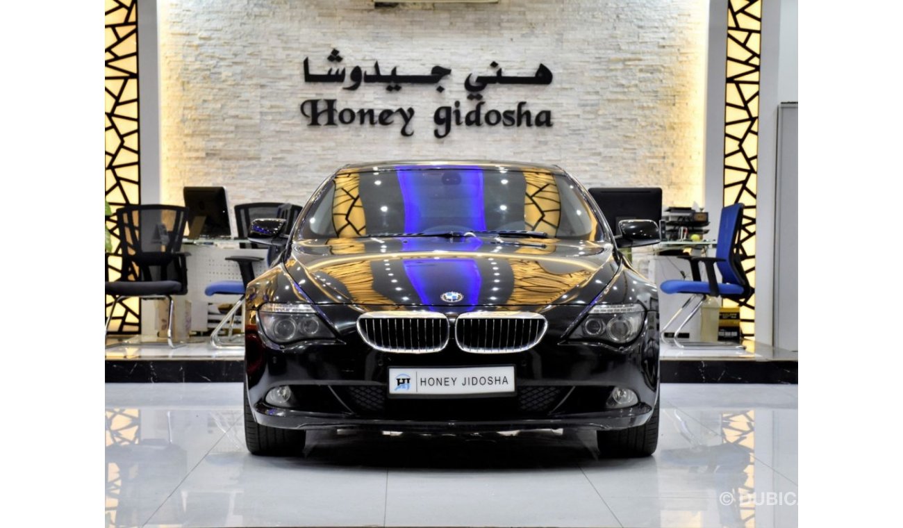 BMW 650i EXCELLENT DEAL for our BMW 650i ( 2008 Model ) in Black Color GCC Specs