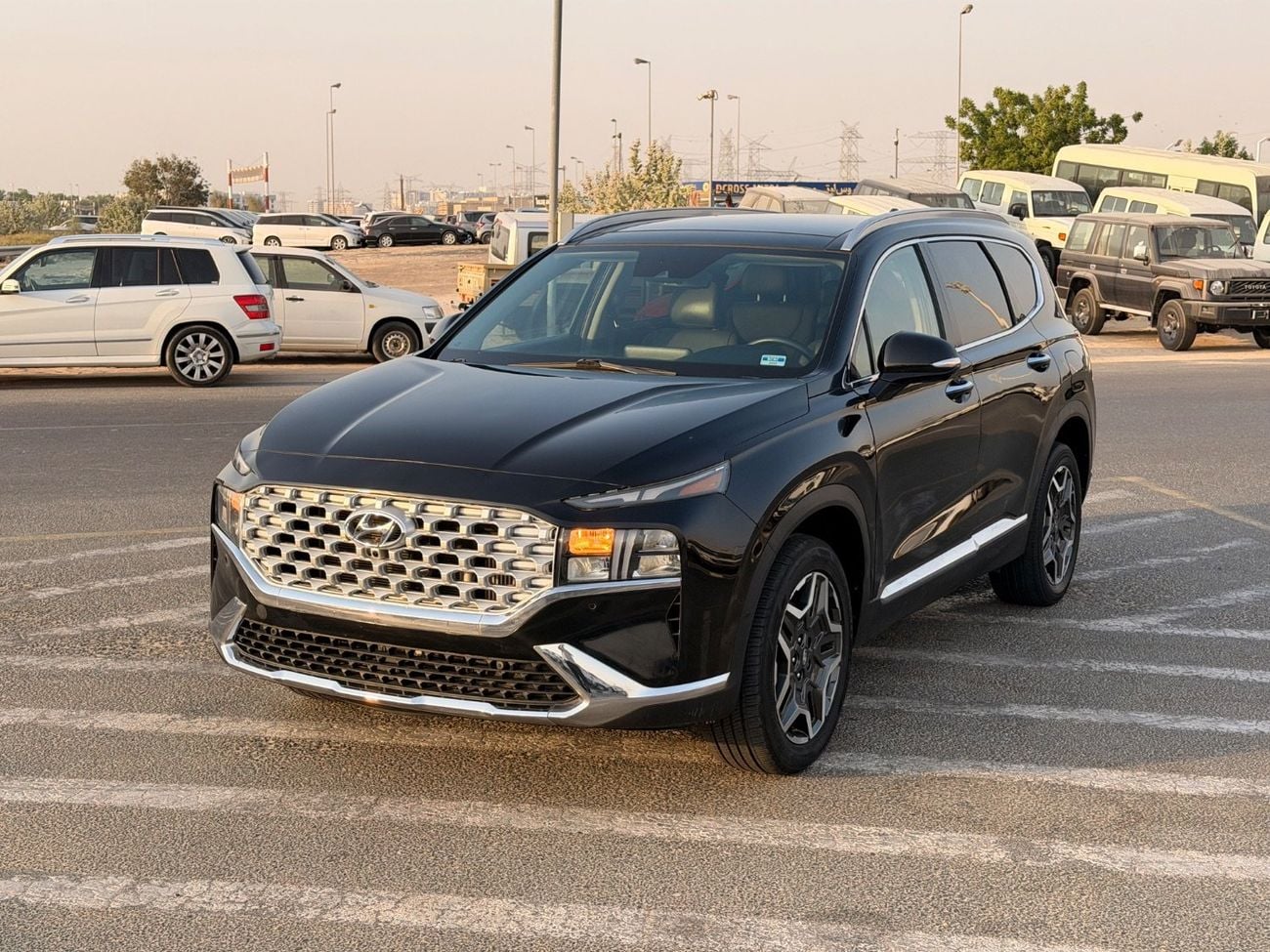 هيونداي سانتا في 2023 HYUNDAI SANTAFE LIMITED PANORAMIC 360CAMERA FULL OPTIONS IMPORTED FROM USA