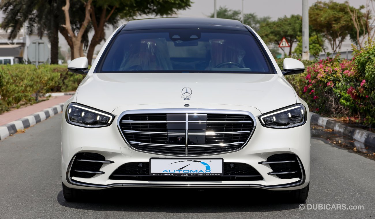 Mercedes-Benz S 580 4MATIC V8 4.0L , 2022 , GCC , 0Km , (ONLY FOR EXPORT)