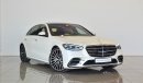 Mercedes-Benz S 580 4matic / Reference: VSB 31528 Certified Pre-Owned with up to 5 YRS SERVICE PACKAGE!!! Interior view