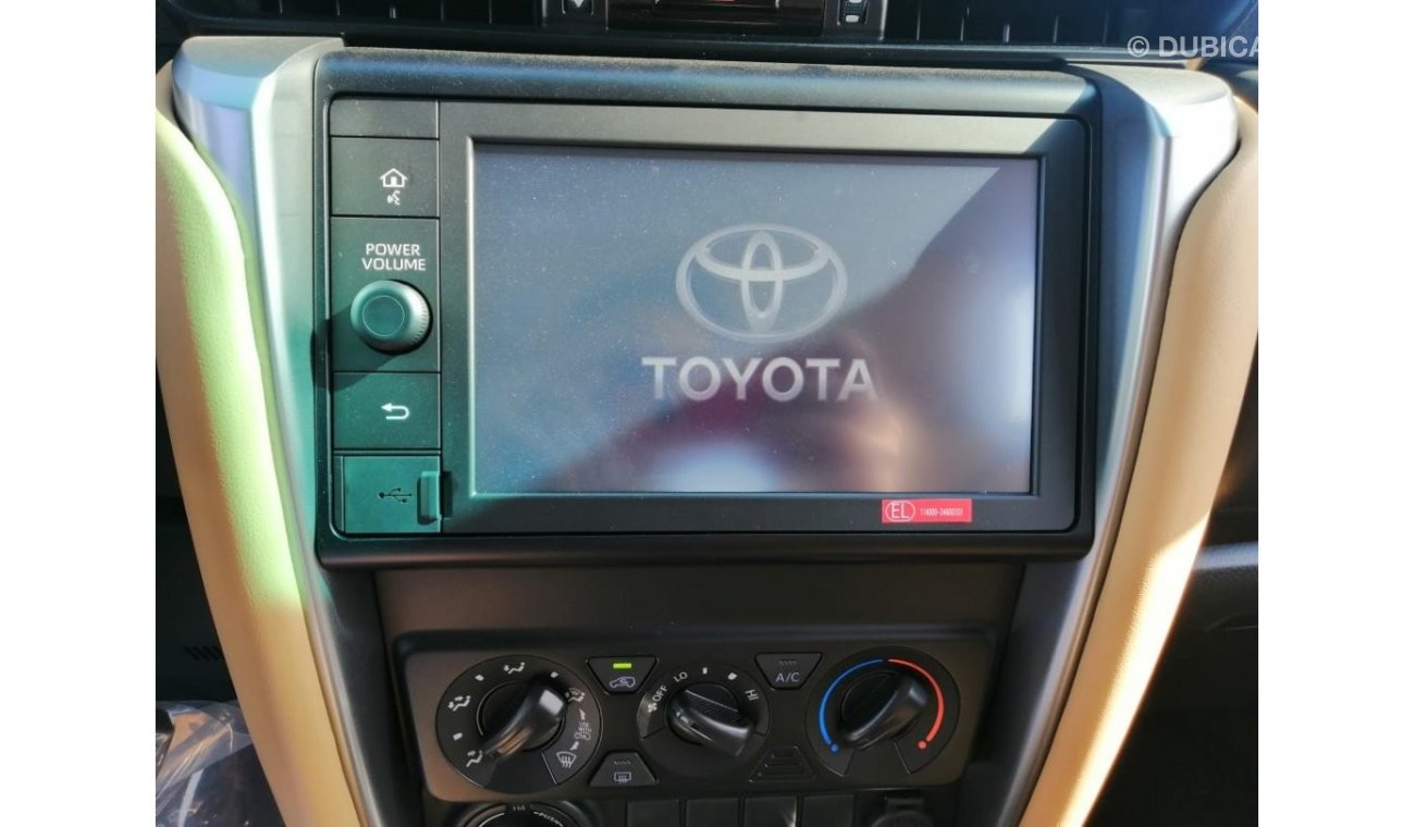 Toyota Fortuner with screen camera