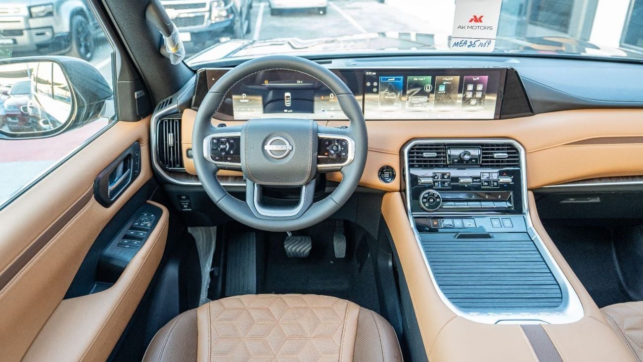 نيسان باترول 3.5TT  Twin-Turbo Platinum 2026 MY EXPORT PRICE