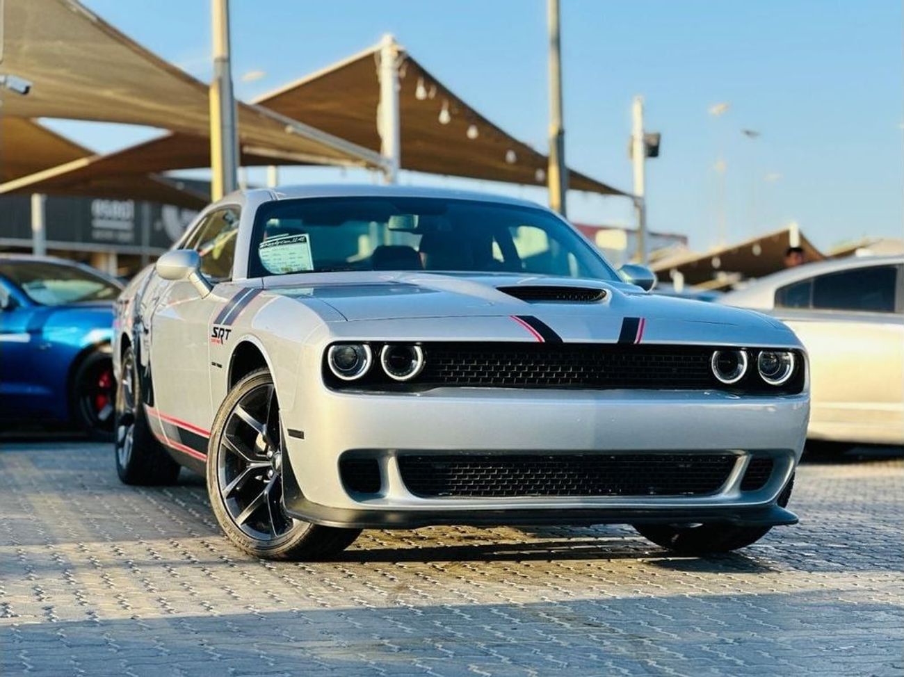 Dodge Challenger R/T 5.7L (370 HP) | Monthly AED 1680/- | 0% DP | Custom Leather Seats | Touch Screen | # 95971