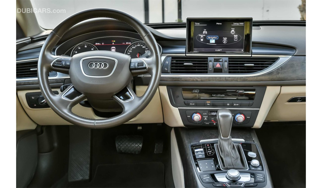 Audi A6 35TFSI - Warranty! - GCC - AED 1,802 PER MONTH - 0% DOWNPAYMENT