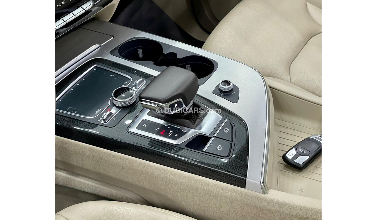 Audi Q7 45 TFSI quattro 2018 Audi Q7 45-TFSI, Full Audi History, Audi Service Contract 2023, Low Kms, GCC Sp