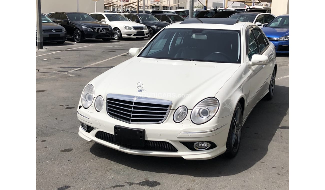 مرسيدس بنز E 550 موديل 2009 وراد اليابان حاله ممتازه جدا فل مواصفات كراسي جلد وفتحه سقف وتحكم كهربي كامل ونظام صوت م