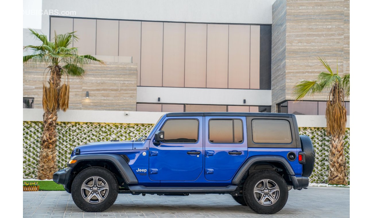 Jeep Wrangler Unlimited Sport S | 2,624 P.M | 0% Downpayment | Full Option | Agency Warranty!