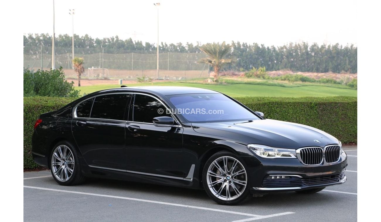 BMW 730Li BMW LI 730 GCC 2017 FULL OPTION PERFECT CONDITION