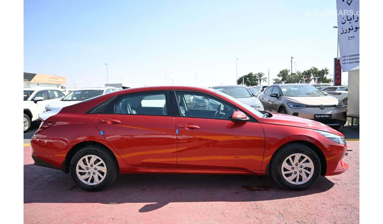 Hyundai Elantra Hyundai Elantra 1.6L Petrol, Sedan, FWD, 4Doors, Color Red, Model 2022