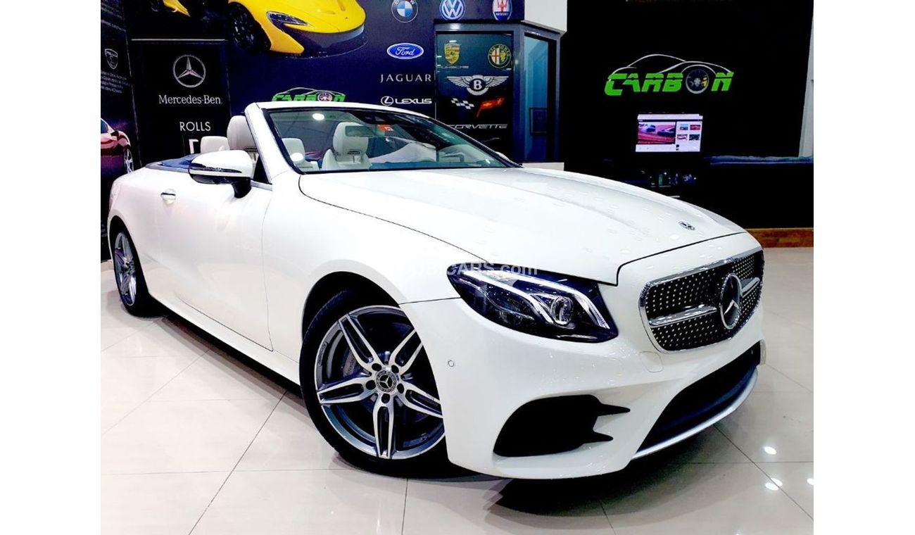 Mercedes-Benz E450 Coupe CONVERTIBLE - 2019 - 4000KMS ONLY - ONE YEAR WARRANTY - ( 2,950 AED PER MONTH)