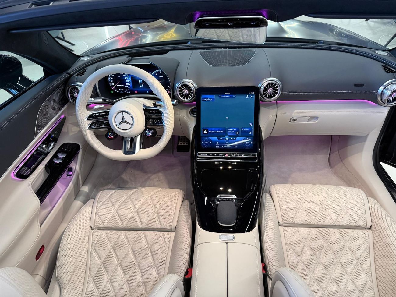 مرسيدس بنز SL 63 AMG Roadster SE Performance 2023 SL63 AMG -3 Years Warranty and Service Contract from Dealership - Mint