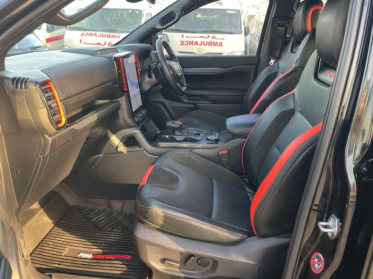 Ford Ranger Raptor Ford Ranger Raptor 2024 Model 3.0L v6 petrol Engine Colour Black push start Transmission Automatic I