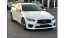 Infiniti Q50 INFINITY Q50S MODEL 2017 GCC car perfect condition full option sun roof leather seats back camera ba