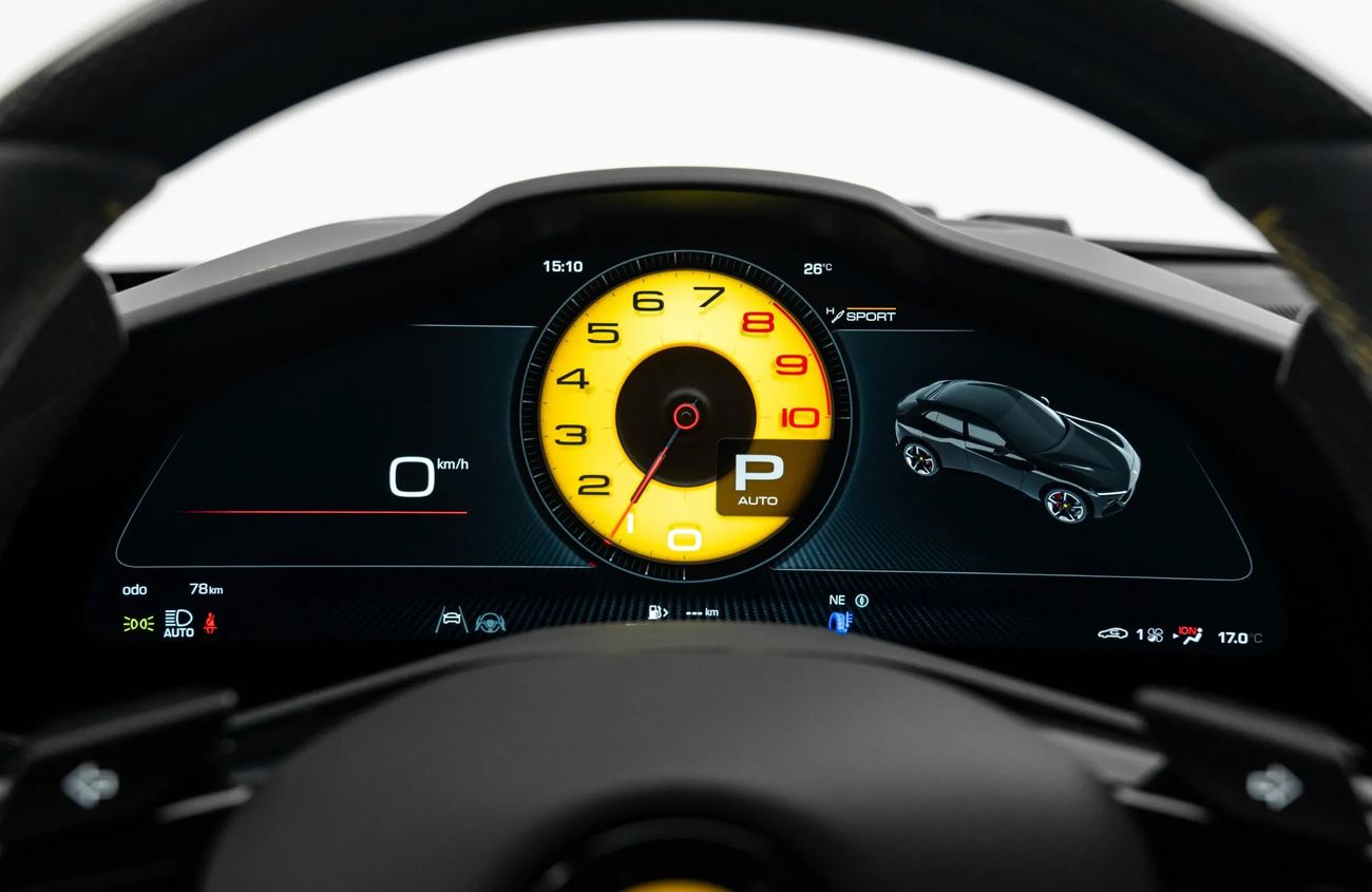 فيراري بوروسانجوي 6.5L V-12 Naturally Aspirated Engine