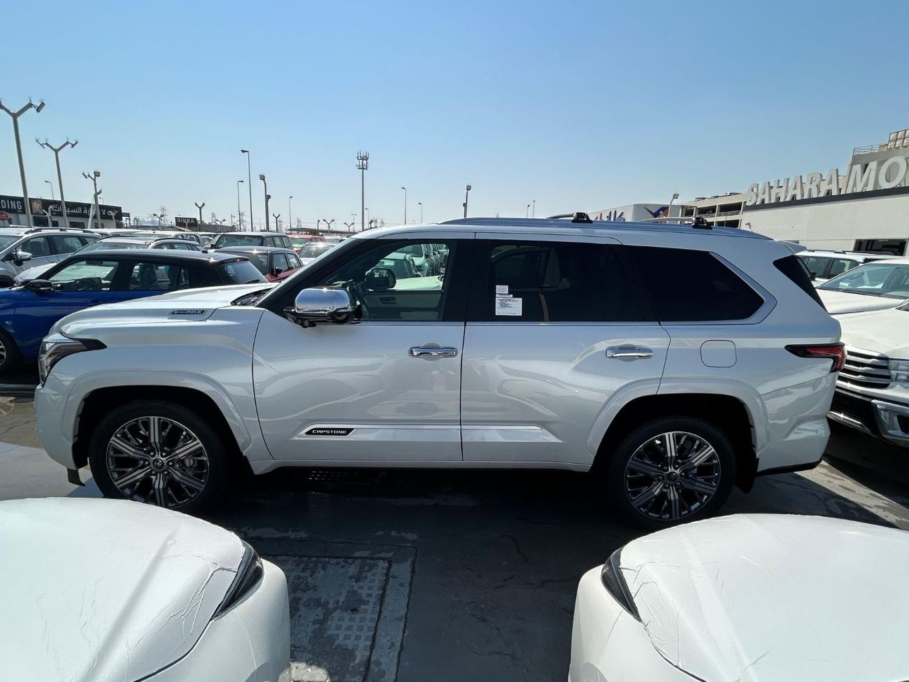 تويوتا سيكويا 2024 TOYOTA SEQUOIA CAPSTONE HYBRID V6 3.5L TURBO 4WD 7-SEATER AUTOMATIC