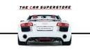 Audi R8 Spyder FSI 4.2L (430 HP) GCC-V8 Naturally Aspirated-Red Interior-Bang Olufsen Sound System