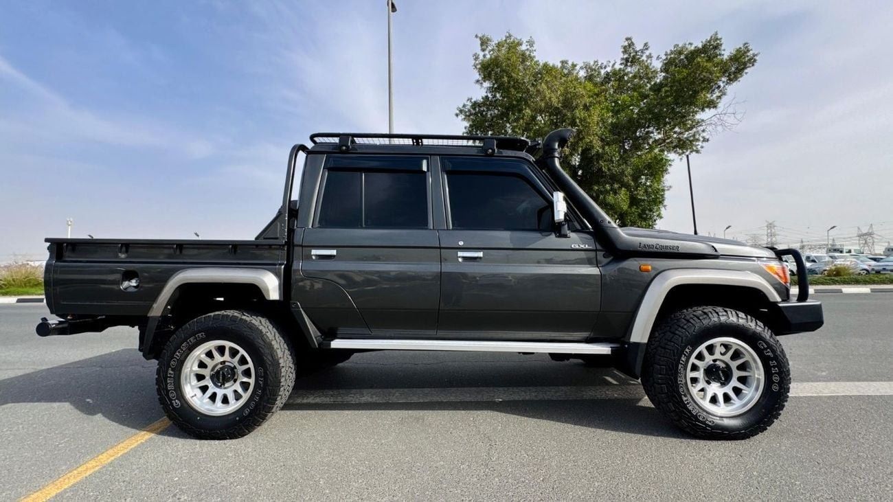 Toyota Land Cruiser Pick Up DOUBLE CABIN PICKUP | AWNING ROOF SIDE CAMPING TENT | RHD | 2018 | 4.5L DIESEL ENGINE | AIR SNORKEL